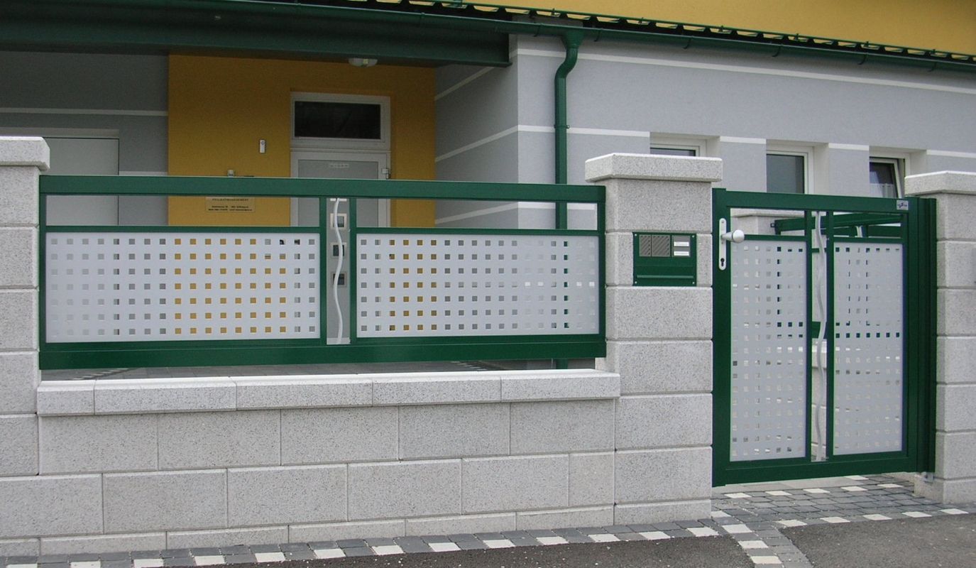 Decor-Perforée Zaun Wavy