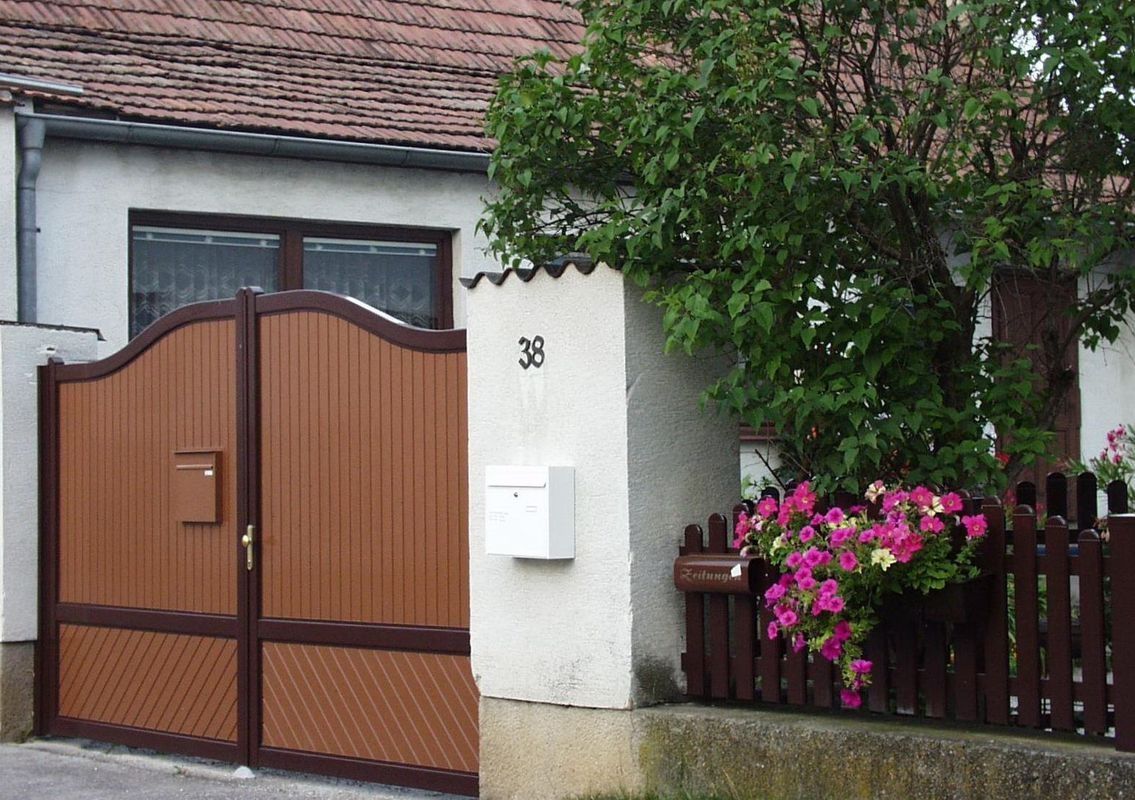 Arcada-Tor mit blickdichter Füllung